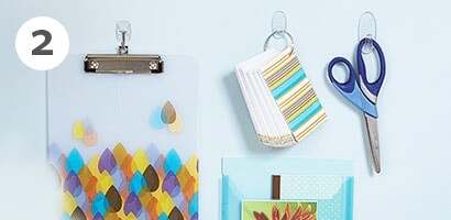 wall hanging office solutions from Command
