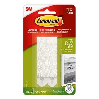 Command™ Large Picture Hanging Strips
