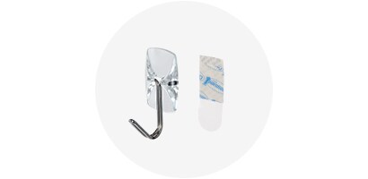 Command™ Clear Small Wire Hooks
