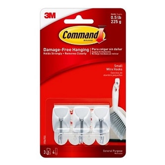 Command™ Small Wire Hooks

