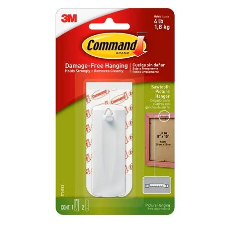 Command™ Sawtooth Picture Hanger
