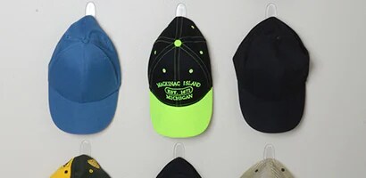 cap hooks from Command
