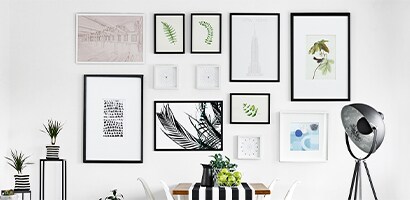 photo collage picture frame idea from Command
