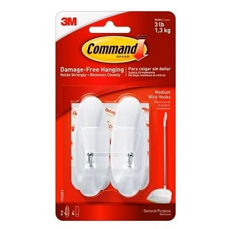 Command™ Medium Wire Hooks
