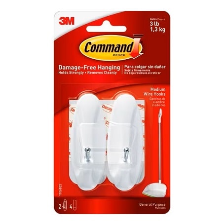 Command™ Medium Wire Hooks
